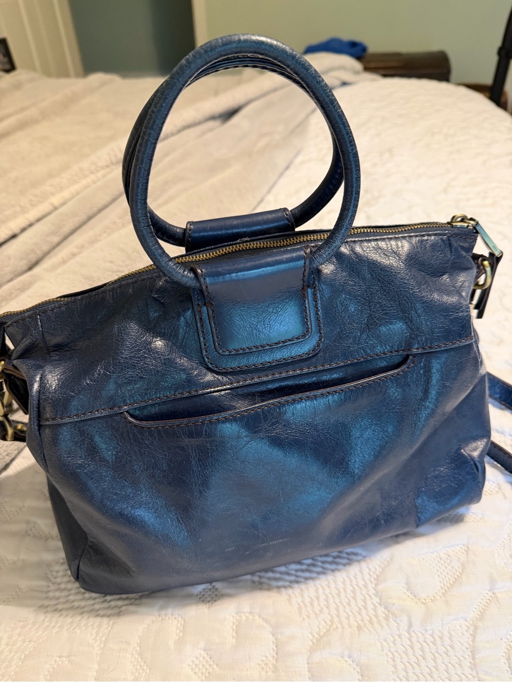 HOBO Medium Sheila in Denim color - Picture 2 of 11